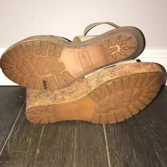Kork's By Kork-Ease Caroline Golden Sand Wedge Sandals Size 9 - Picture 7 of 7